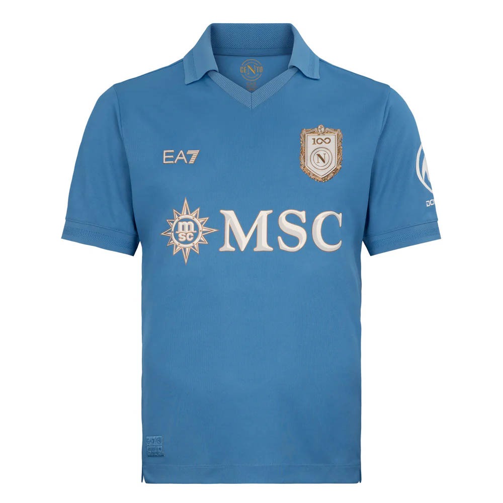 Camisa Napoli Home 2026/27 - Torcedor Masculino - Azul