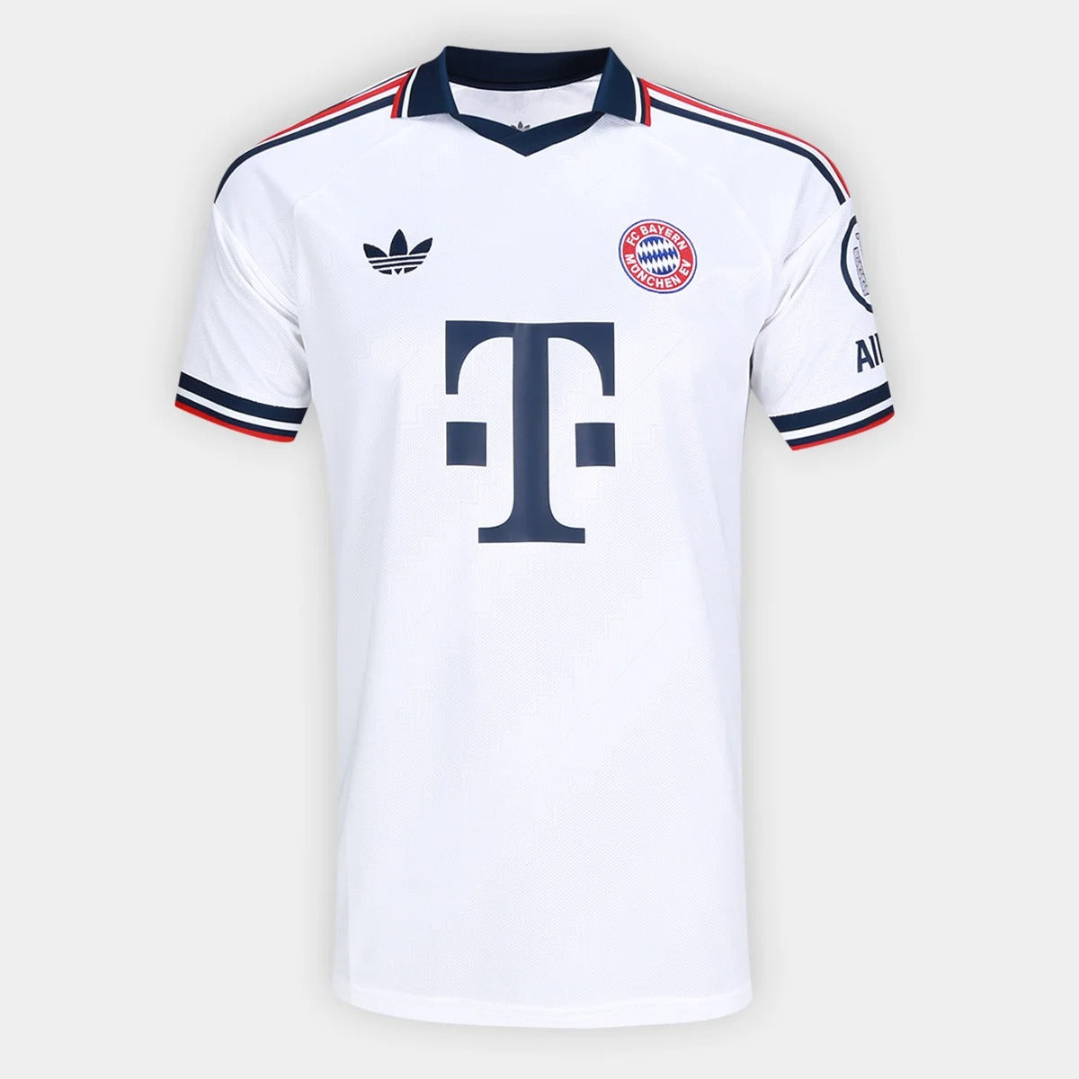 Camisa Bayern de Munique II 2026/27 Torcedor Masculino- Branco