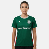Camisa Palmeiras I 26/27 s/n Torcedor Puma Feminina - Verde
