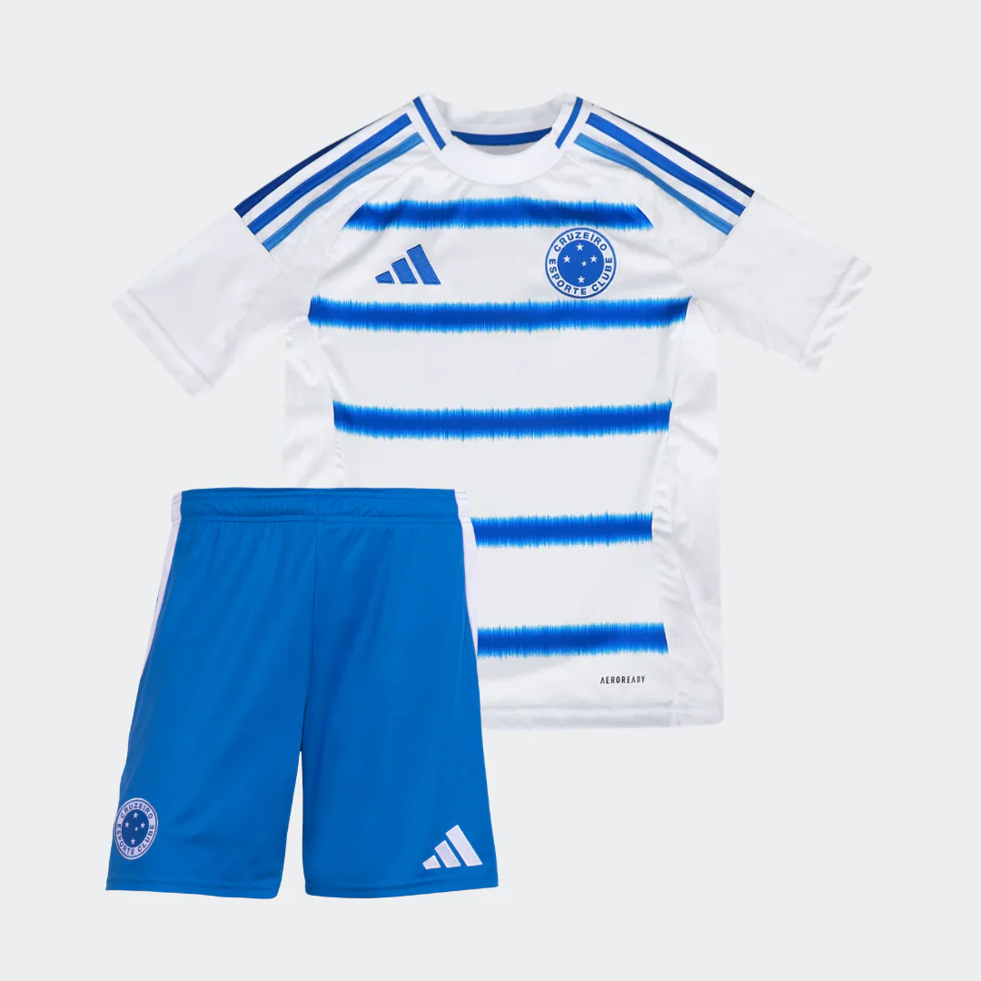Conjunto Infantil adidas Cruzeiro 2025/26 II