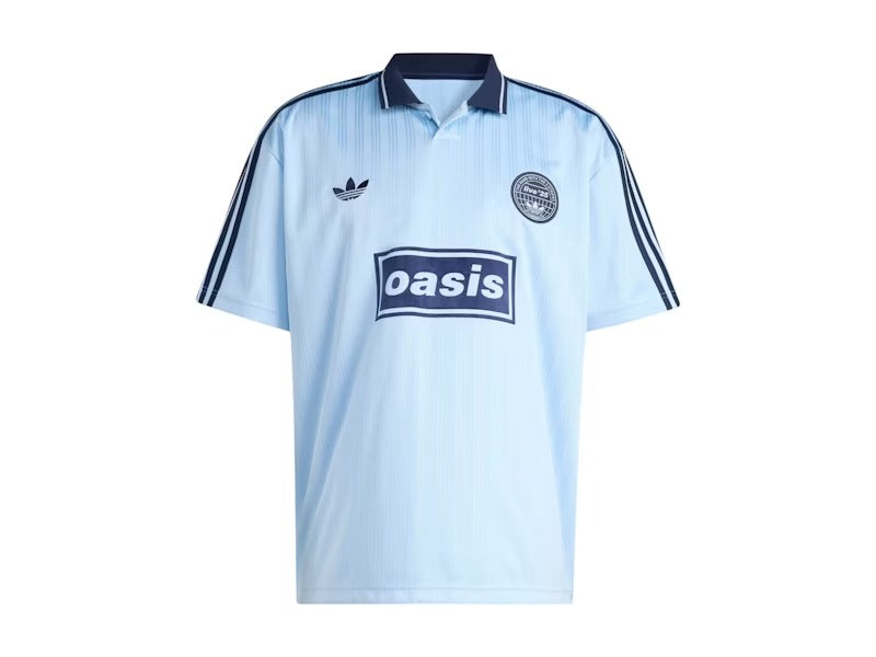 Camisa Oasis Jacquard Tour Versão Torcedor 2025/2026 Clear Sky Adidas