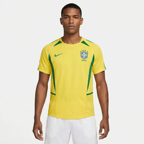 Camisa Retrô Seleção Brasil 2002/02 Home