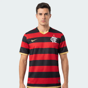 Camisa Retrô Flamengo I Home 2009/10 Vermelho e Preto