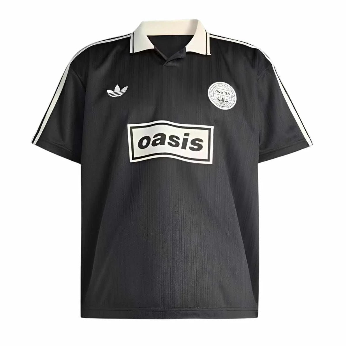 Camisa Oasis Jacquard Tour Versão Torcedor 2025/2026 Black Adidas (Copy)