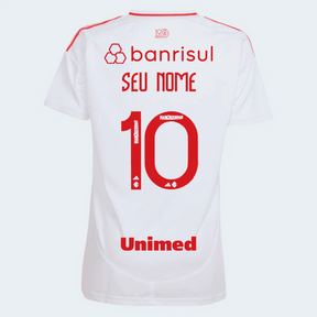 Camisa Feminina adidas Internacional 2025/26 II Com Patrocínios