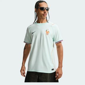 Camisa Futebol França Copa do Mundo 2026 II Torcedor Verde Claro Masculina