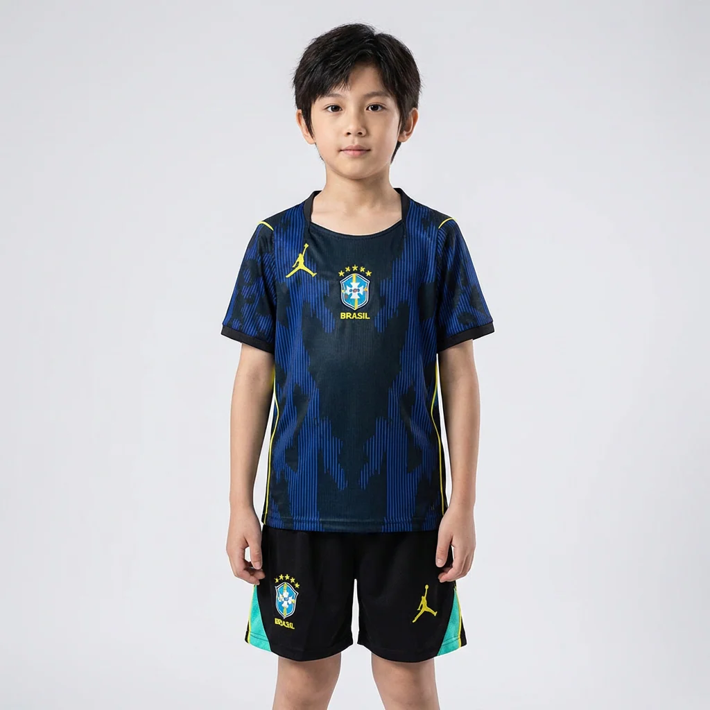 Kit Infantil Brasil Reserva 26/27 - Copa do Mundo