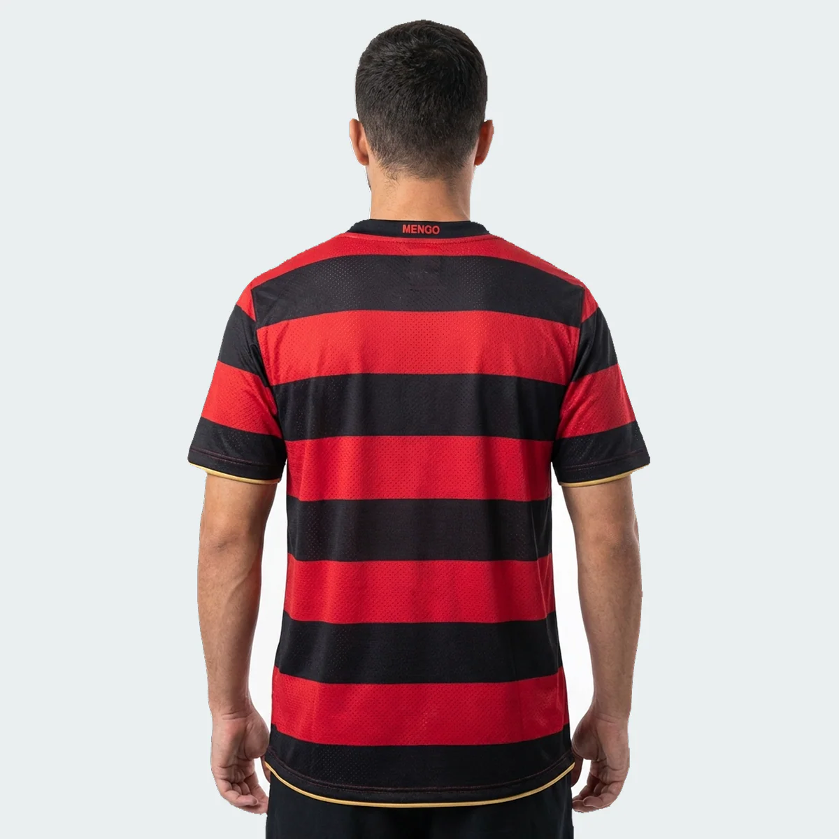 Camisa Retrô Flamengo I Home 2009/10 Vermelho e Preto