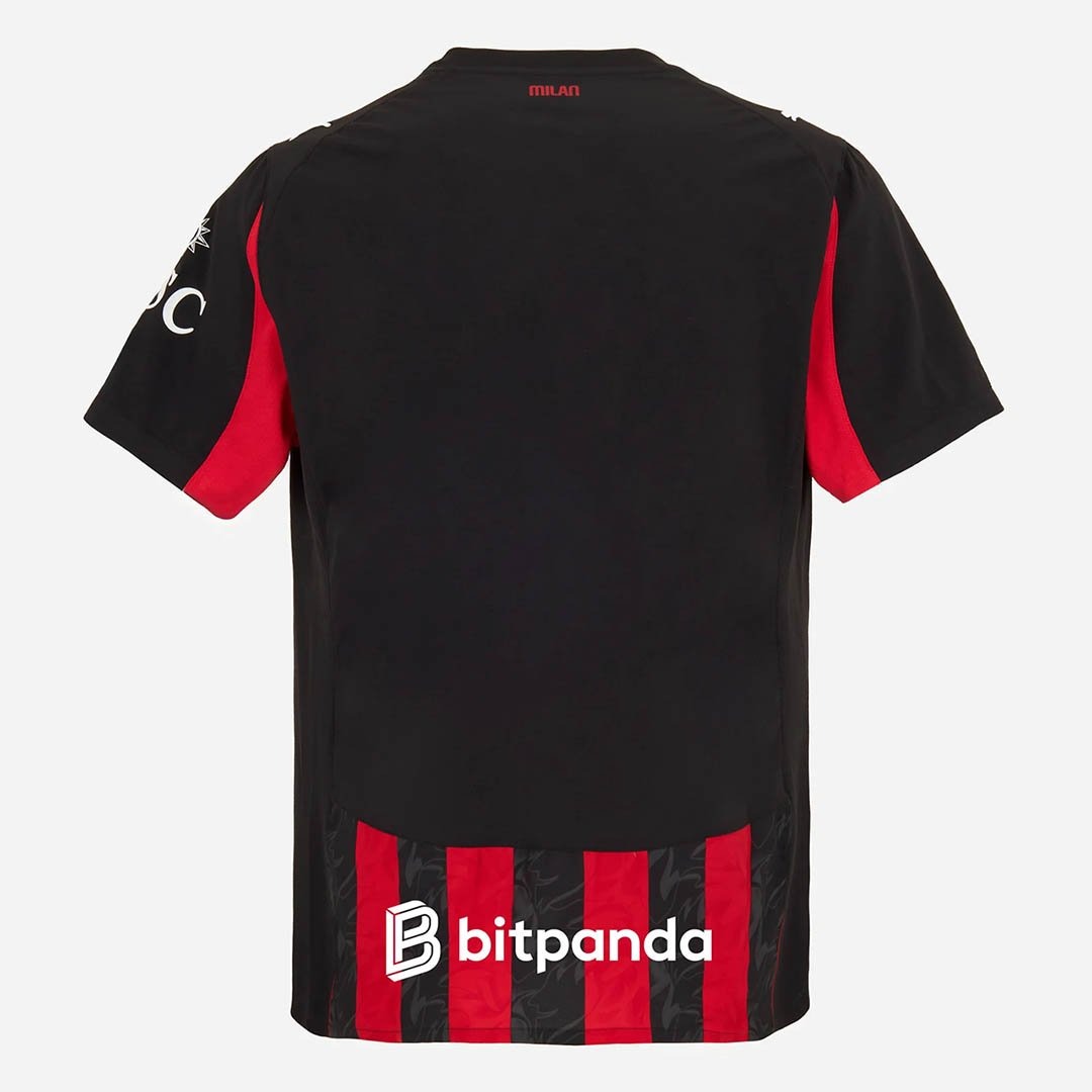 Camisa titular do AC Milan 2025-2026