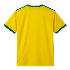 Camisa Flamengo Brasil 2026/2027 Patch Especial Amarela Torcedor Feminina