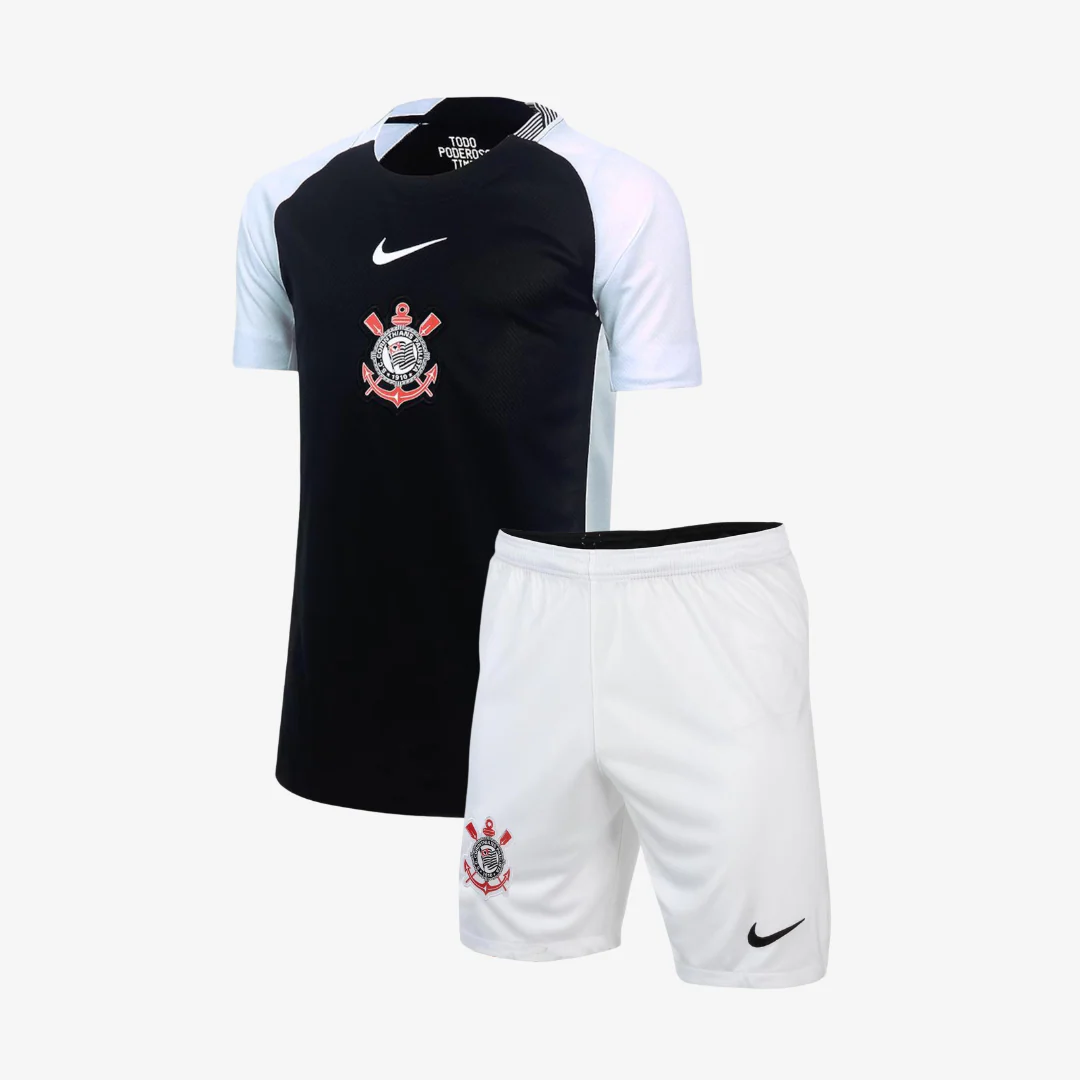 Conjunto Infantil Nike Corinthians 2025/26 II