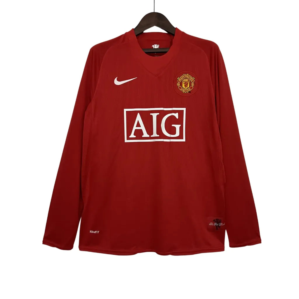 Manchester United Home 2007-08  Retrô