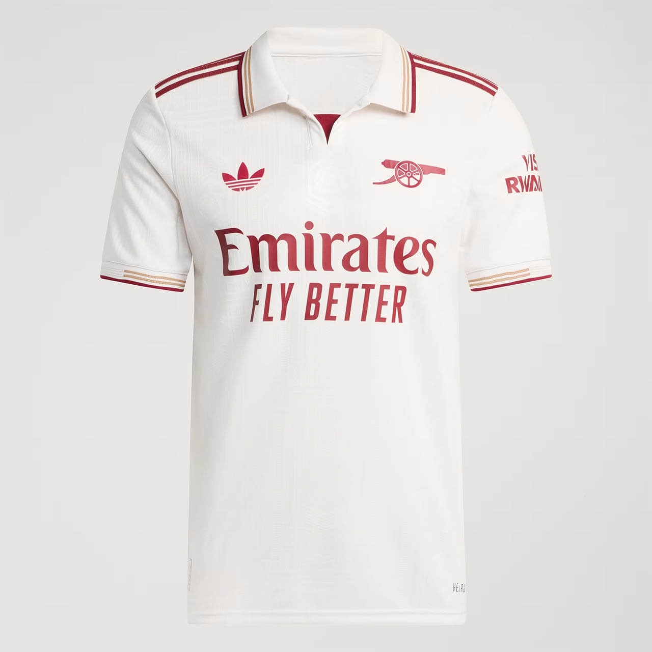 Camisa Arsenal Third 25/26 Torcedor Adidas Masculino - Bege