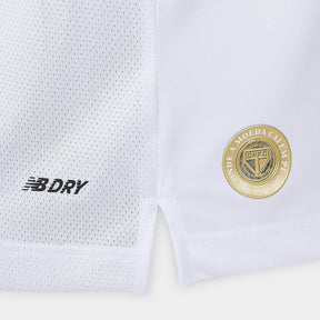 Camisa São Paulo I 24/25 Torcedor New Balance Feminina - Branco e Vermelho